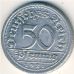 50 пфеннигов 1921 год G Германия Веймарская Республика Состояние VF