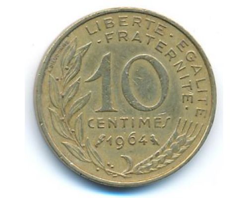 10 сентим 1972 год Франция