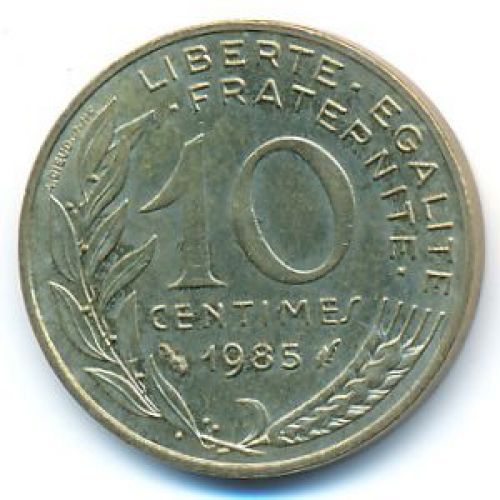 10 сентим 1985 год Франция