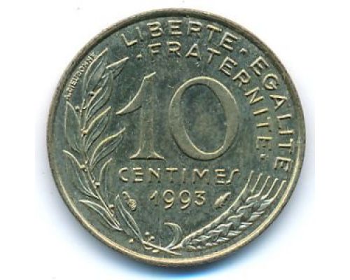 10 сентим 1993 год Франция