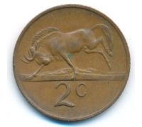 2 цента 1970 год ЮАР