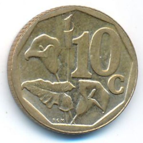 10 центов 2004 год ЮАР