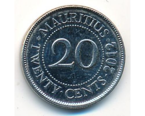 20 центов 2012 год Маврикий Сивусагур Рамгулам