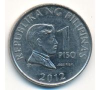 1 песо 2012 год Филиппины
