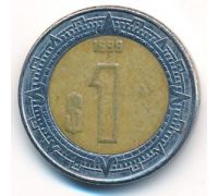 1 новый песо 1999 год Мексика