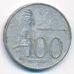 100 рупий 2001 год Индонезия Какаду Состояние F