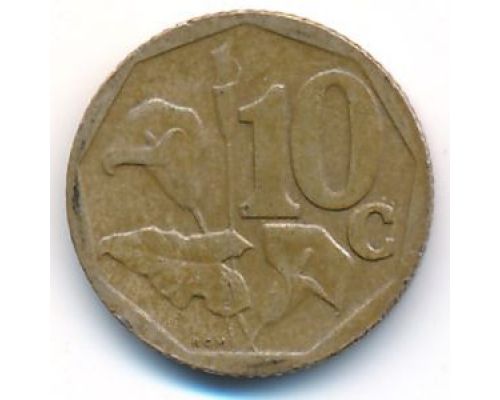 10 центов 2003 год ЮАР