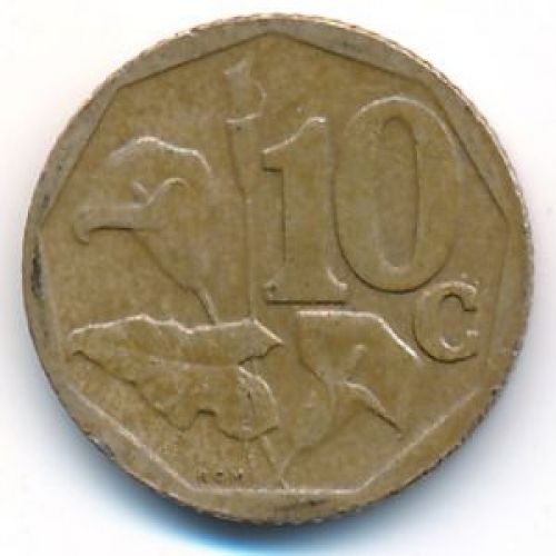 10 центов 2003 год ЮАР