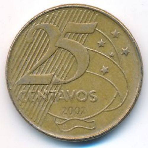 25 сентаво 2002 год Бразилия