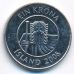 1 крона 2006 год Исландия Треска