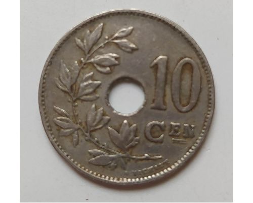 10 сентим 1924 год Бельгия BELGIE