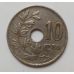 10 сентим 1924 год Бельгия BELGIE