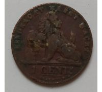 1 цент 1912 год Бельгия DER BELGEN