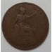 1 пенни 1912 год Великобритания, one penny. Георг V №2