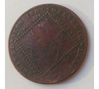 30 крейцеров 1807 год А Австрия состояние F