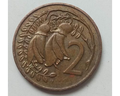 2 цента 1980 год Новая Зеландия