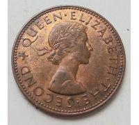 1/2 пенни 1965 год Новая Зеландия