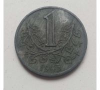 1 крона 1943 год Богемия и Моравия