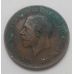 1 пенни 1936 год Великобритания one penny Георг V №4 Состояние VG