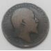 1/2 пенни 1902 год Великобритания Пол пенни, half penny Эдвард VII