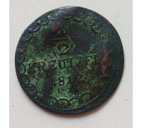 1/2 крейцера 1812 год Австрия S