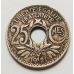 25 сентим 1921 год Франция (сантим)