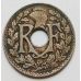 25 сентим 1921 год Франция (сантим)