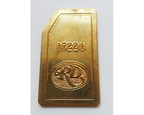 Жетон читательский Reader's Digest США RD 17224