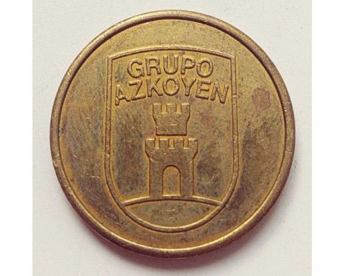 Жетон для мойки машин на Автомойке GRUPO AZKOYEN AUTOMATEN CAR WASH TOKEN