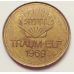 Жетон коллекционный футбол SHell Traum-elf 1969, футболист Klaus Fichtel