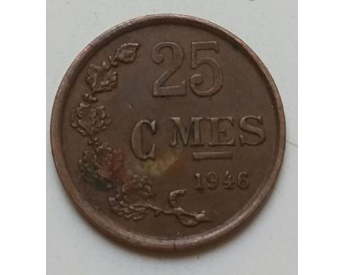 25 сантим 1946 год Люксембург