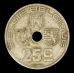 25 сентим 1938 год Бельгия BELGIE-BELGIQUE Состояние VG