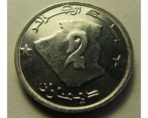 2 динара 2002 год Алжир