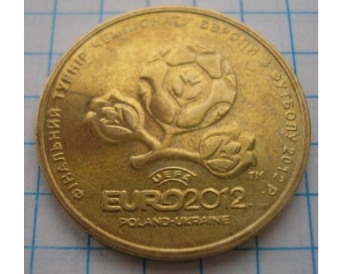 1 гривна ЕВРО 2012 UNC