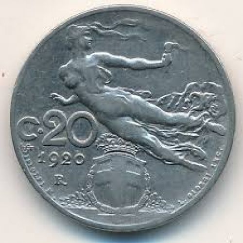 20 чентезимо 1920 года Италия . Состояние