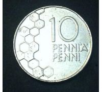 10 пенни (1990–2001 г) Финляндия