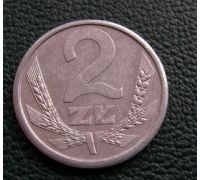 2 злотых 1989-1990 год Польша Состояние