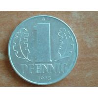 1 пфенниг 1960-1990 год Германия ГДР