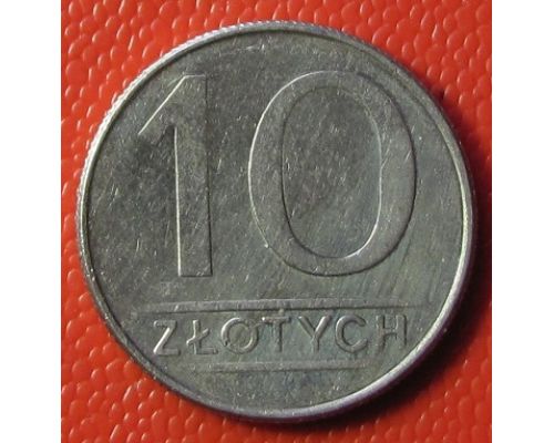 10 злотых 1988 год Польша