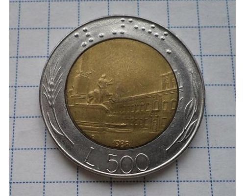 500 лир (1982-2001) год Италия