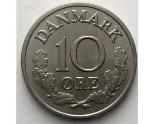 10 эре 1972 года Дания