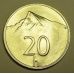 20 геллеров 1993-2002 год Словакия