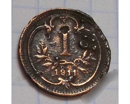 1 геллер 1911 года Австрия