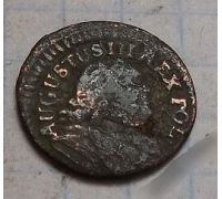 1 солид 1752 года (грош) Польша Август III