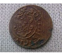 1 солид 1632-1654 Ливония Швеция Кристина Ваза (4)