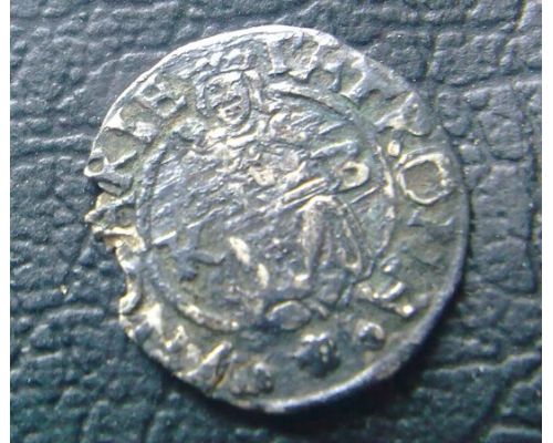 Денарий 1570 год Венгрия Максимилиан 2