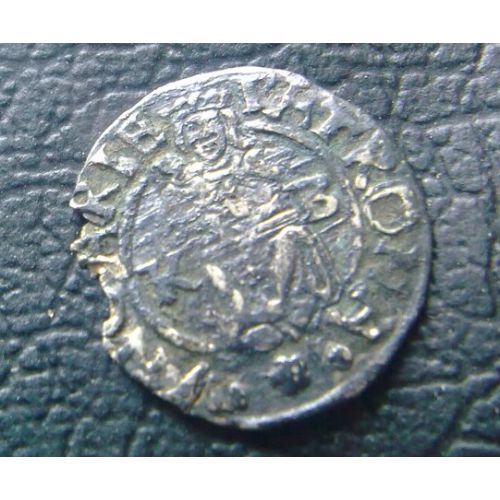 Денарий. 1570 год. Венгрия. Максимилиан 2