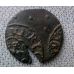 1 солид. 1654-1660. Ливония. Швеция. Карл X Густав. Брак