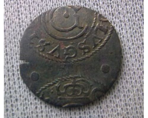 1 солид 1680 Ливония Швеция Карл XI