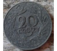 20 грошей 1923 Польша Цинк